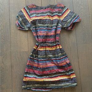 Kate Spade Colorful Striped Mini Dress